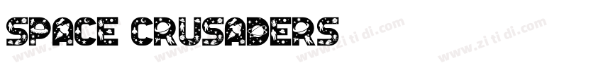 Space Crusaders字体转换